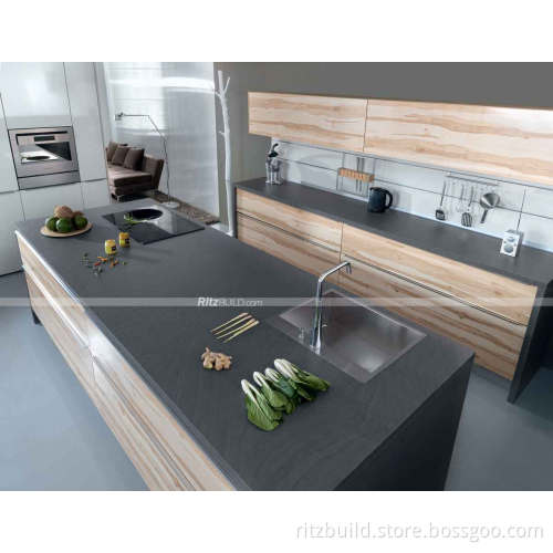 Melamine and Laminate Modern Kitchen Cabinet